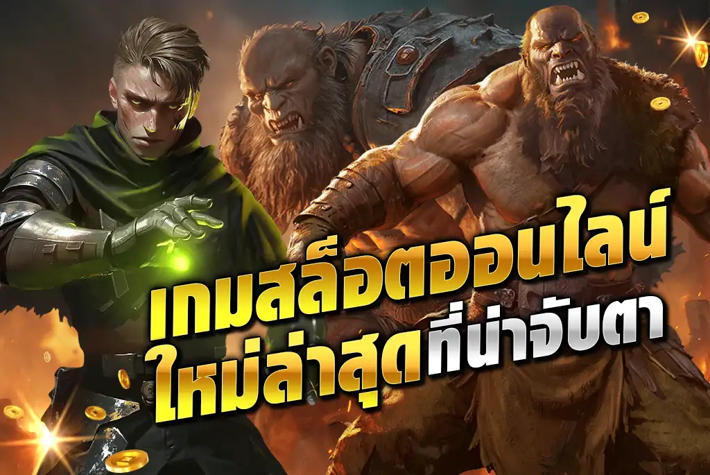 เกมสล็อตออนไลน์ใหม่ล่าสุด-ที่น่าจับตา